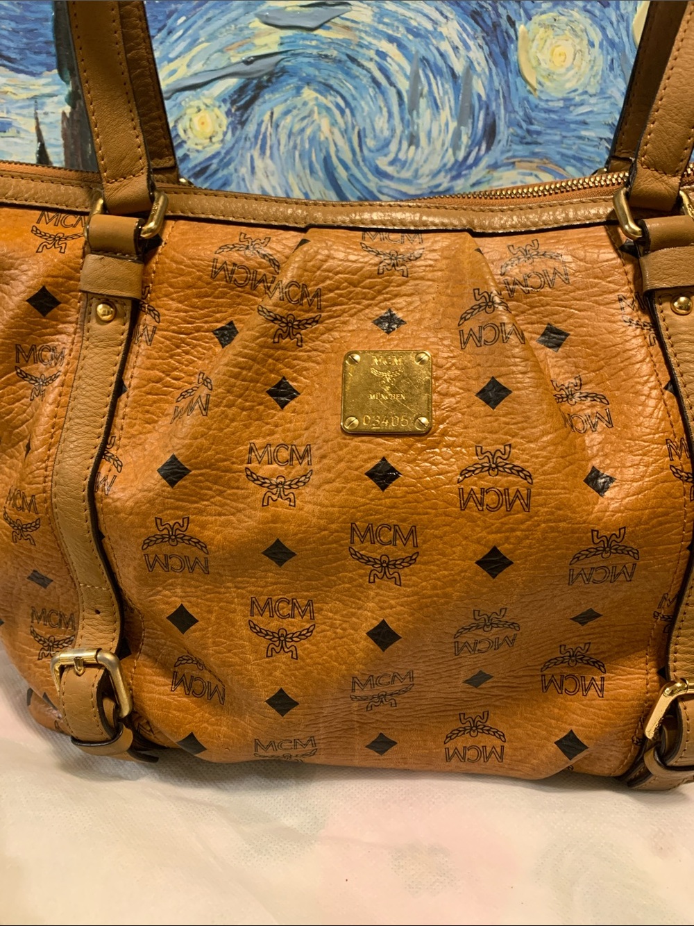 MCM Cognac shoulder bag/crossbody - Picture 2 of 16